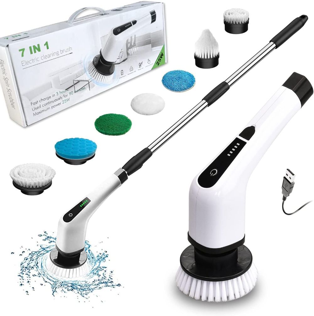 9 in 1 Electric Cleaning Brush®  – فرشاة تنظيف كهربائية 9 في 1