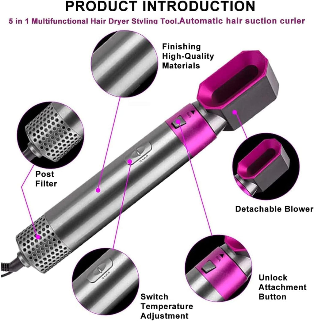 Hot Hair Brush 5 in 1® – فرشاة الشعر الساخنة 5 في 1