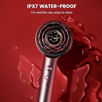 Scalp Massager Brush (Red)® – فرشاة تدليك فروة الرأس (حمراء)